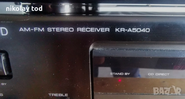 kenwood KR-A5040, снимка 3 - Ресийвъри, усилватели, смесителни пултове - 54644714