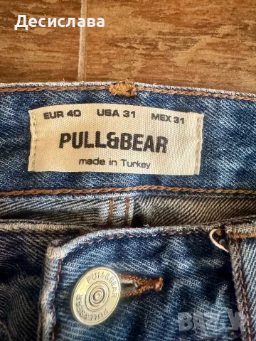 Класически дънки Pull&Bear, снимка 2 - Детски панталони и дънки - 55517128