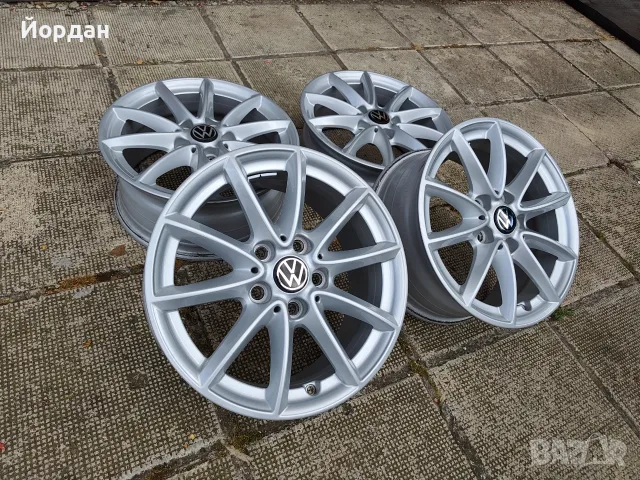 Алуминиеви джанти 16 ' цола 5x112 VW TOURAN GOLF /Фолксваген 5х112 57,1 ET52, снимка 4 - Гуми и джанти - 55364011