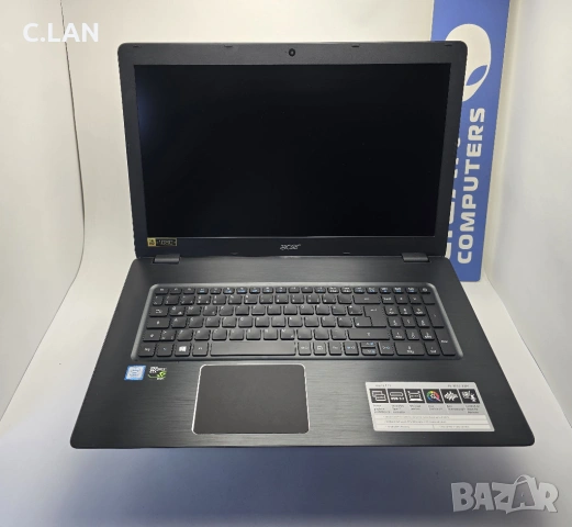 Acer Aspire F17 F5-771G i7 7500U/16GB/256SSD/1TB HDD/GTX 950-4GB/FHD/Подсветка, снимка 5 - Лаптопи за игри - 54758681