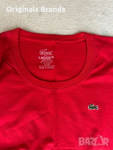 ❤️Оригинална тениска на Lacoste, размер S!❤️, снимка 2 - Тениски - 54149511