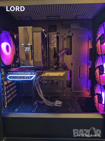 Геймърски i7 14700kf, RTX 4060 8GB, RAM 16GB DDR4 3200, SSD 512GB NVME