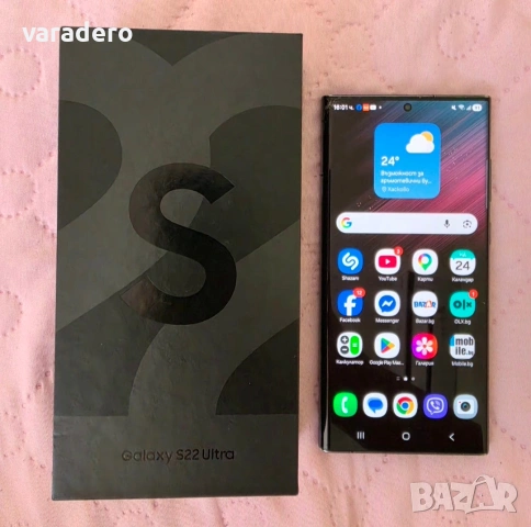 Samsung S22 Ultra 256GB , снимка 3 - Samsung - 54357467