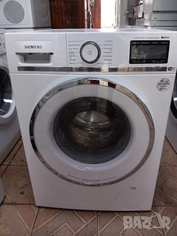 Пералня Сименс Siemens IQ 800 EXTRA KLASSE 10 кг А+++ Made in Germany 2 години Гаранция!, снимка 2 - Перални - 54747070