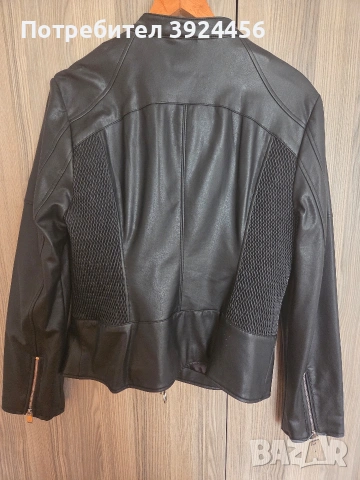 Кожено яке GUESS размер XL, снимка 2 - Якета - 54661724