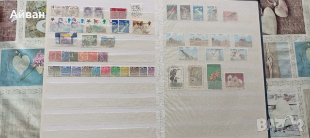 Два албума със пощенски марки , снимка 3 - Филателия - 53957410