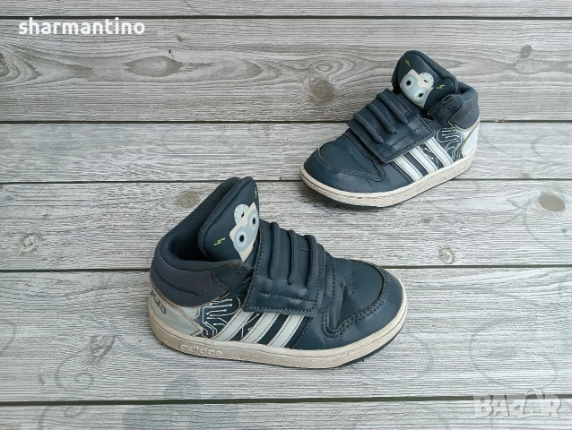 Adidas Hoops N 27 Детски кожени маратонки, снимка 6 - Детски маратонки - 54751352