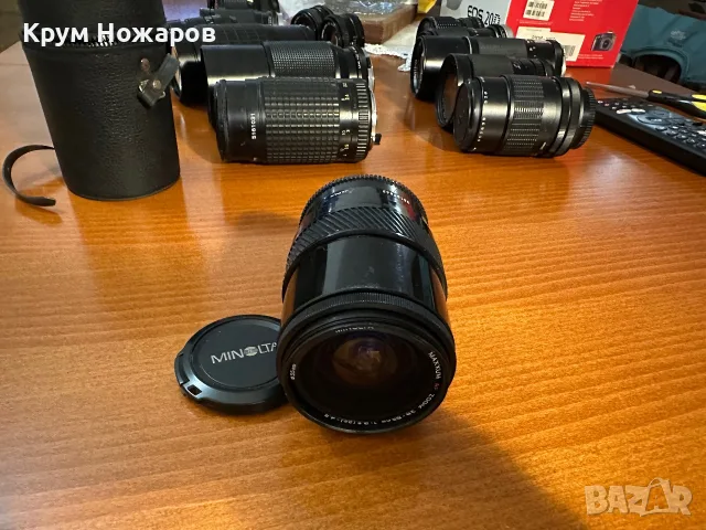 Продавам обектив Minolta maxxum AF zoom 28-85mm, снимка 6 - Обективи и филтри - 55309896