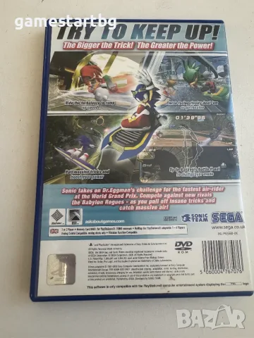 Sonic Riders за PS2, снимка 2 - Игри за PlayStation - 55657289