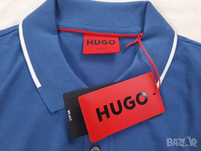 Hugo Boss Dinoso Polo Shirt - Оригинална мъжка тениска с яка, снимка 6 - Тениски - 54151309