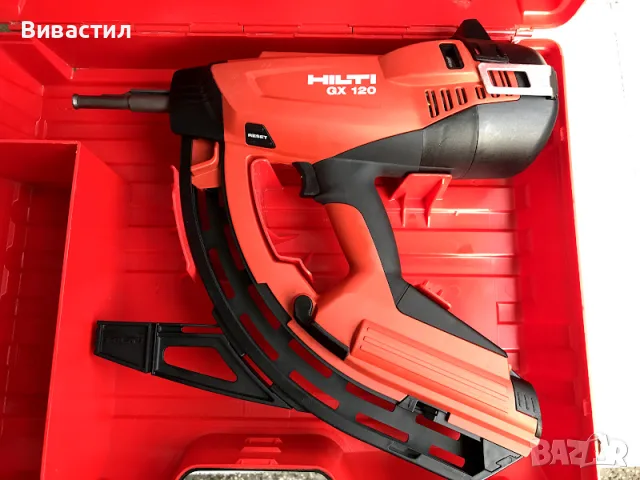 Газова машина HILTI GX 120-ME с пълнител GM40 внос от Германия , снимка 2 - Други инструменти - 55676635
