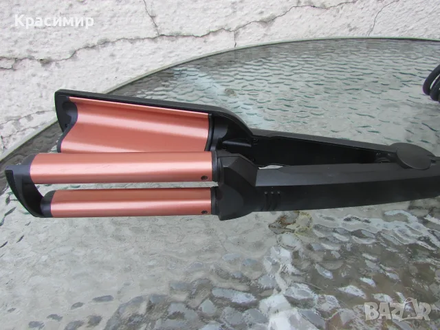Ретро преса за коса Babyliss Deep Waves, снимка 9 - Преси за коса - 55695300
