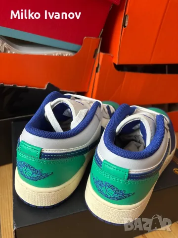 Nike Air Jordan 1 Low GS, снимка 4 - Детски маратонки - 55517726