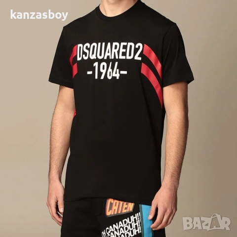 dsquared2 - страхотна мъжка тениска 3XL, снимка 2 - Тениски - 55252176