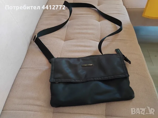 Стилна мъжка чанта Calvin Klein, снимка 2 - Чанти - 55557292