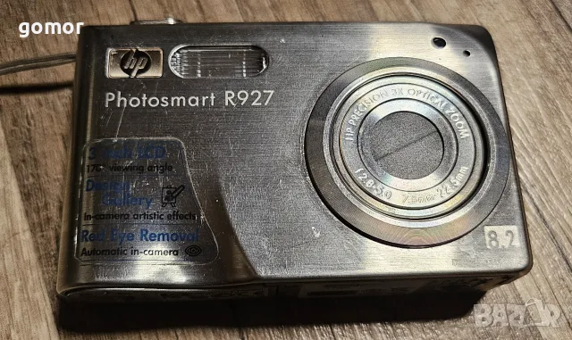 цифров фотоапарат HP Photosmart R927 – 8.2 MP, 3x оптичен zoom