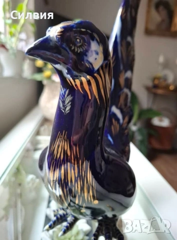 Фигура на птица Royal Dux Czechoslovakia , снимка 3 - Статуетки - 54960796