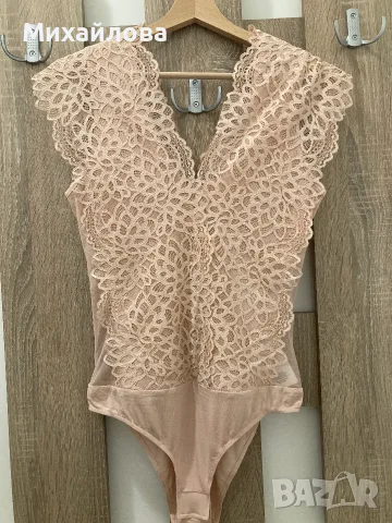 Дантелено боди на Guess, ново с етикет, снимка 7 - Корсети, бюстиета, топове - 55575823
