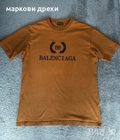 Balenciaga t shirt S, снимка 4 - Тениски - 54901190