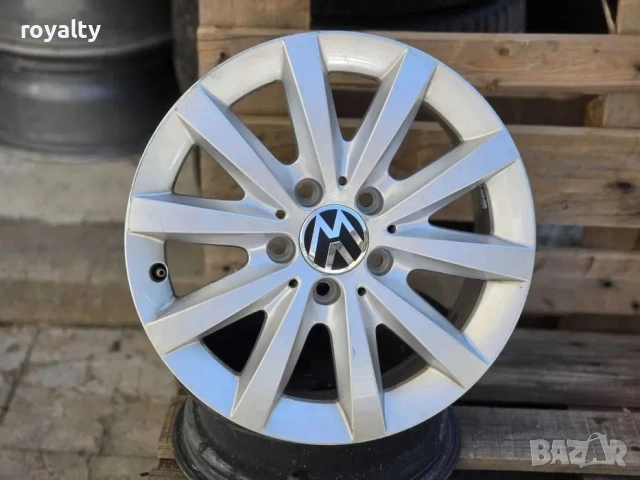5х112 16 Джанти VW Golf 5 Caddy Touran Голф Кади Е5x112 Ауди Сеат Шкода ЕТ 37, J 7, 66.5 Зимни гуми , снимка 5 - Аксесоари и консумативи - 55010471