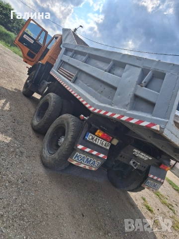 Продавам KAMAZ в перфектно състояние!Напълно обслужен нови гуми има и заден капак!, снимка 10 - Камиони - 55002528