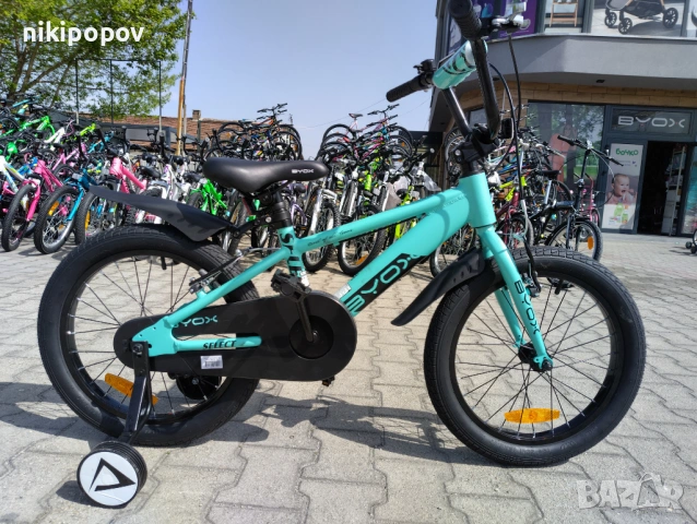 X Детски алуминиев велосипед 18" SELECT, снимка 2 - Велосипеди - 54395239