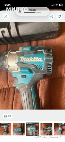 Акумулаторен ударен винтоверт Makita DHP489, снимка 6 - Винтоверти - 55083672