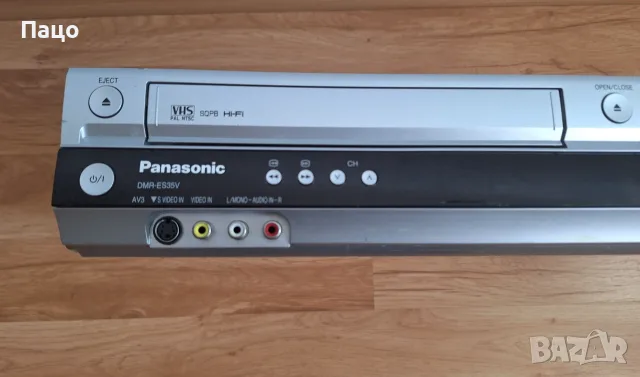 PANASONIC DMR-ES35V DVD RECORDER+VHS, снимка 16 - Плейъри, домашно кино, прожектори - 55618964