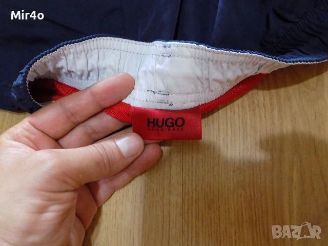 къси панталони hugo boss бански шорти гащета екип плажни летни мъжки оригинални S, снимка 6 - Спортни дрехи, екипи - 51351478
