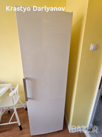 Бял Хладилник/Охладител без фризер Gorenje 185 см , снимка 2 - Хладилници - 54570764
