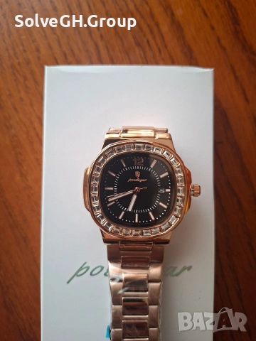 ​💎 Дързък Лукс и Престиж: Мъжки Часовник Poedagar 8910 (Rose Gold & Black), снимка 2 - Мъжки - 55214533