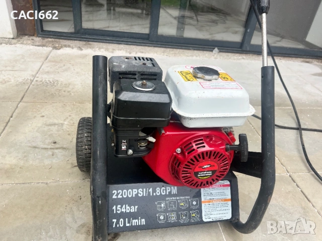 Бензинова водоструйка Honda 5.5hp 154-bara, снимка 2 - Други машини и части - 53962203
