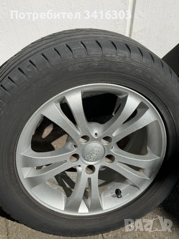 Джанти 16 5х112 + Гуми Dunlop SP Sport, снимка 4 - Гуми и джанти - 54574244