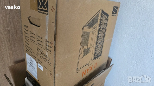 компютърна кутия Xigmatek NYX II, снимка 6 - Захранвания и кутии - 54681310