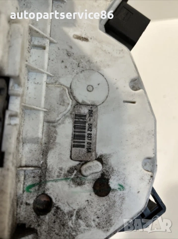 Заключващ механизъм за предна дясна врата за Volkswagen Scirocco 2.0 Tfsi (2008) 5N2837016A, снимка 2 - Части - 54181342