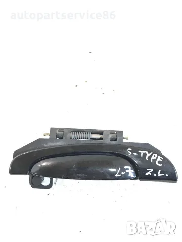 Външна дръжка на задна лява врата черна за Jaguar S Type (2006) XR83-26604-ADW