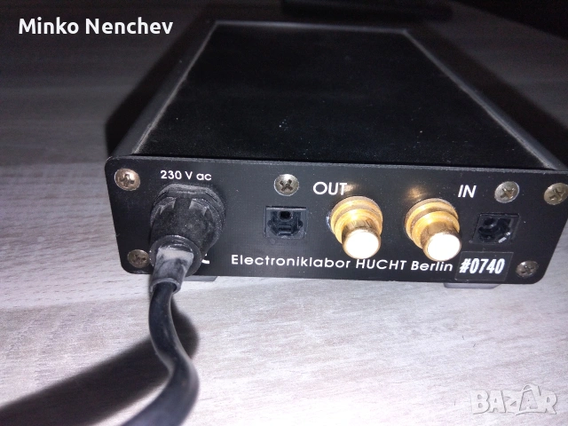 Hucht Copyprocessor MK III – High-End аудиофилски процесор (Made in Berlin) , снимка 2 - Ресийвъри, усилватели, смесителни пултове - 50361329