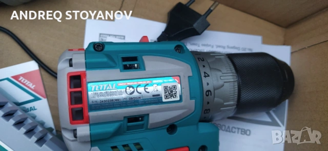 Продавам нов винтоверт TOTAL-16V-60Nm, снимка 4 - Други инструменти - 54635307