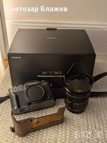 Фотоапарат Fujifilm XT-30 с обектив XF 18-55