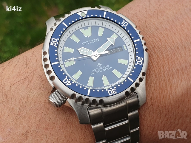 Автоматичен часовник Citizen Promaster Fugu Limited Edition NY0161-63L, снимка 5 - Мъжки - 55019150