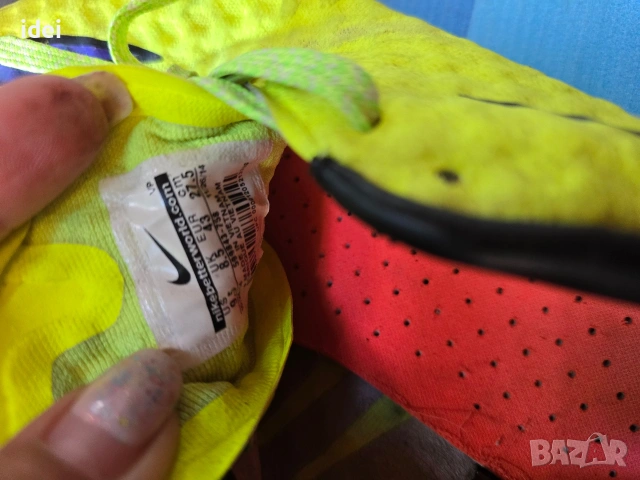 Nike Hypervenom Phantom 1 SG-PRO ELITE 'Volt/Persian Violet/Black' бутони футболни обувки, снимка 6 - Маратонки - 54942832