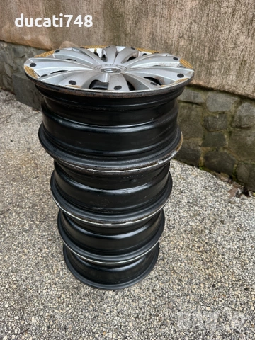 4бр. железни джанти 16" 4х108 - Citroen, Peugeot с тасове, снимка 11 - Гуми и джанти - 54655455