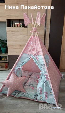 Детски индиански палатки типи , снимка 15 - Други - 54400706