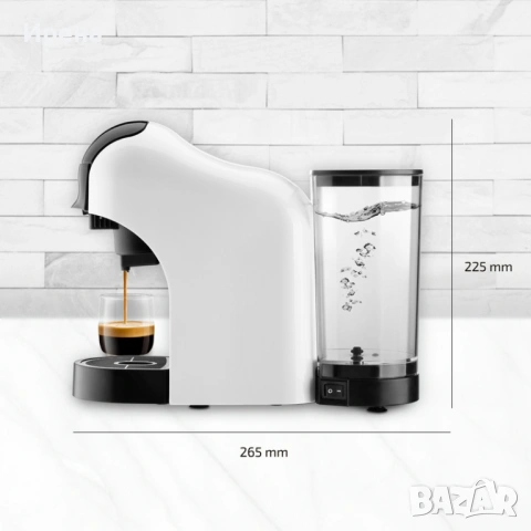 Еспресо кафемашина, съвместима с капсули Dolce Gusto, снимка 2 - Кафемашини - 54861168