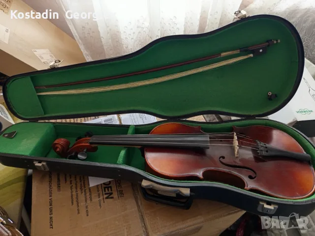 Цигулка Antonius Stradivarius 1716г., снимка 5 - Струнни инструменти - 55603876