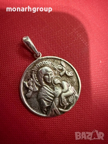 Сребърна висулка /925/, снимка 4 - Колиета, медальони, синджири - 54459293