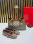 Gucci Нови Дамски Елегантни Обувки и Чанта Различни Цветове , снимка 14
