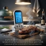 Безжичен кухненски термометър с LCD дисплей и сонда за месо, грил и барбекю, снимка 3