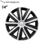 Тасове за джанти Versaco Drift Silver/Black - 14'', 15'' или 16'', снимка 3