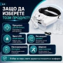 Професионална лупа за глава LED осветеление за четене шиене бродиране, снимка 2
